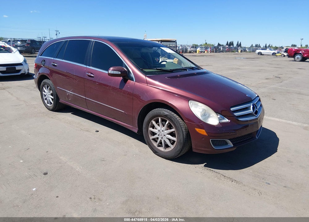 2007 MERCEDES-BENZ R 350 4MATIC VIN: 4JGCB65E17A044510