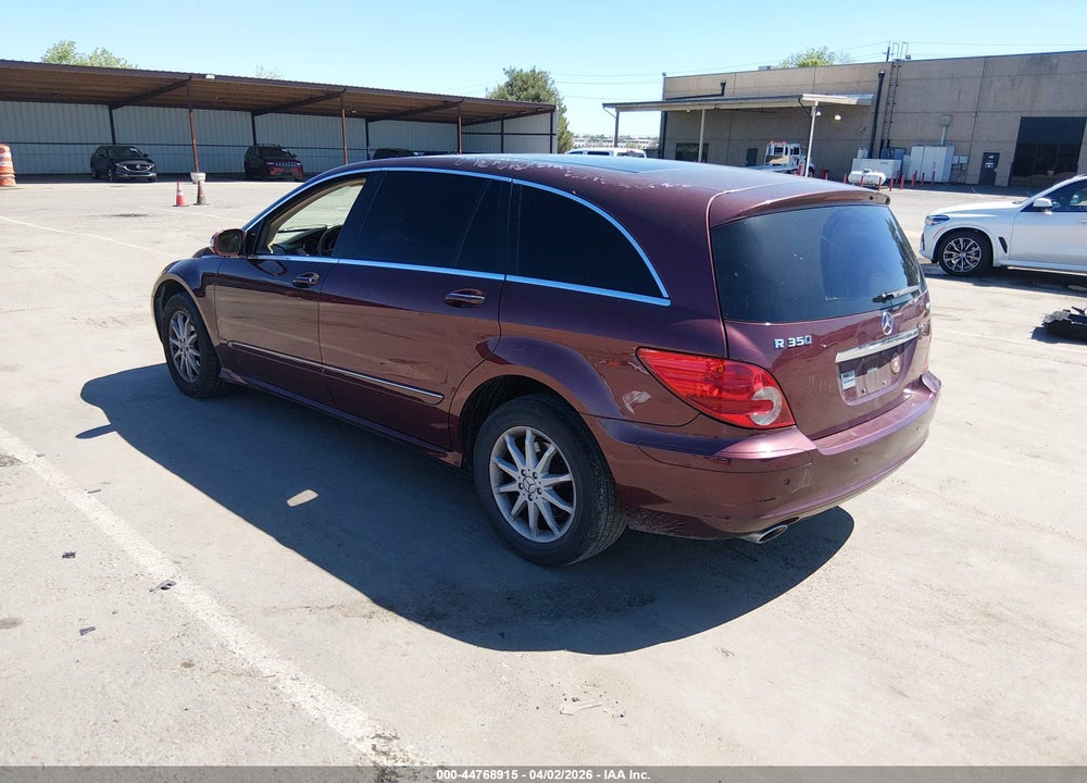 2007 MERCEDES-BENZ R 350 4MATIC VIN: 4JGCB65E17A044510