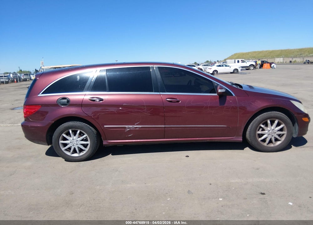2007 MERCEDES-BENZ R 350 4MATIC VIN: 4JGCB65E17A044510