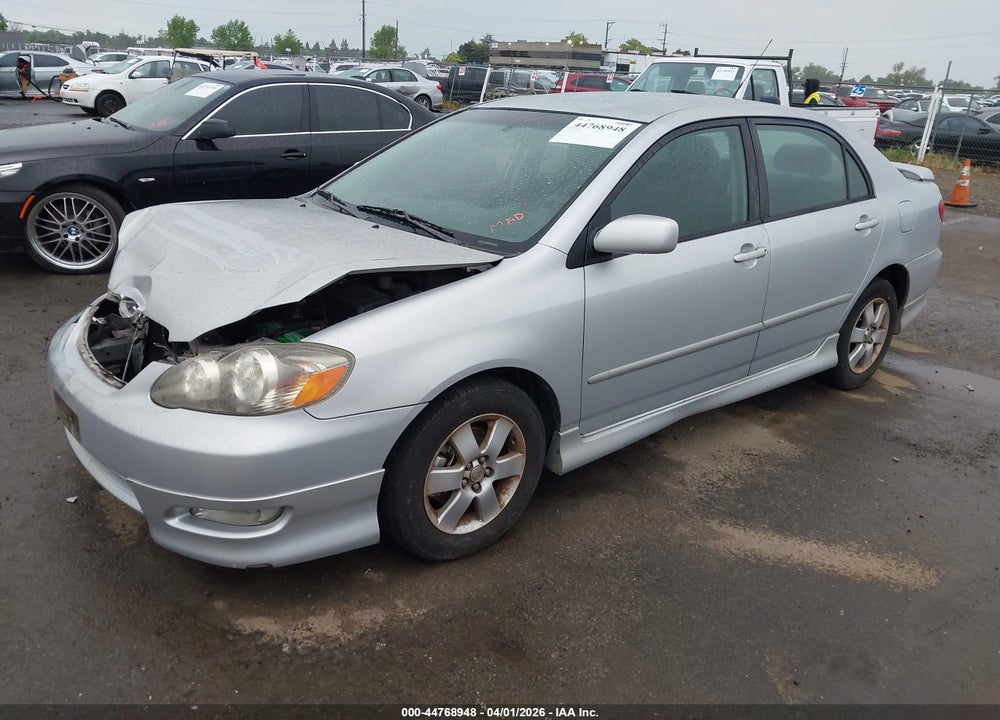 2008 TOYOTA COROLLA S VIN: 1NXBR32E48Z028845