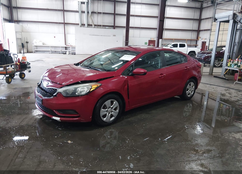 2016 KIA FORTE LX VIN: KNAFK4A6XG5513071