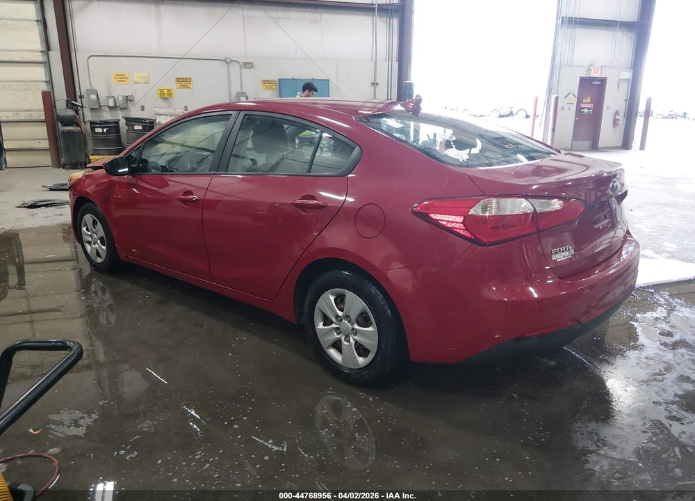 2016 KIA FORTE LX VIN: KNAFK4A6XG5513071