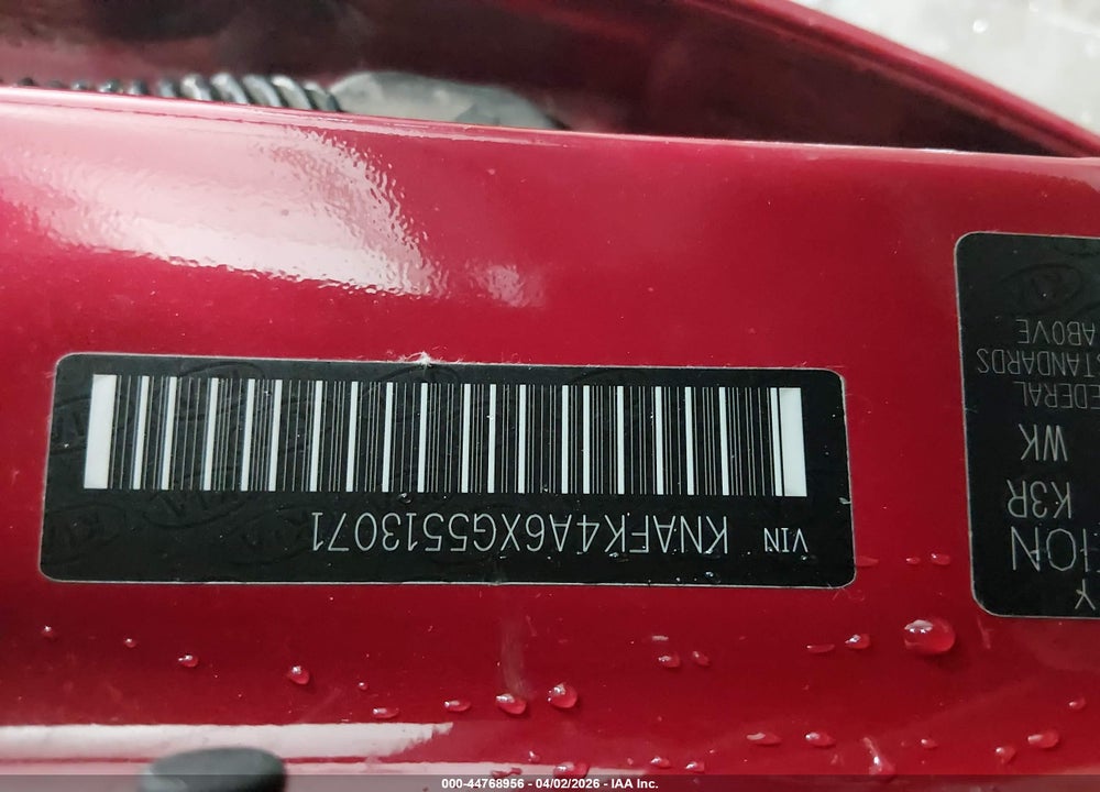 2016 KIA FORTE LX VIN: KNAFK4A6XG5513071