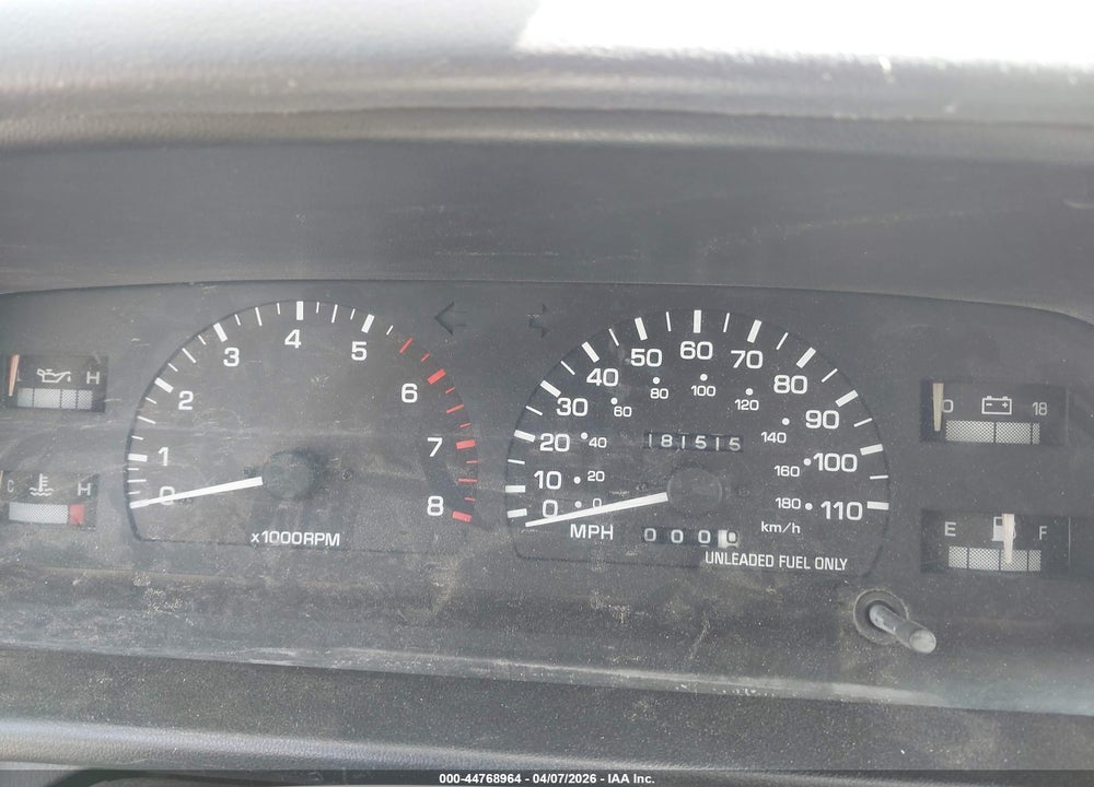 1997 TOYOTA T100 SR5 V6 VIN: JT4TN14D6V0037868
