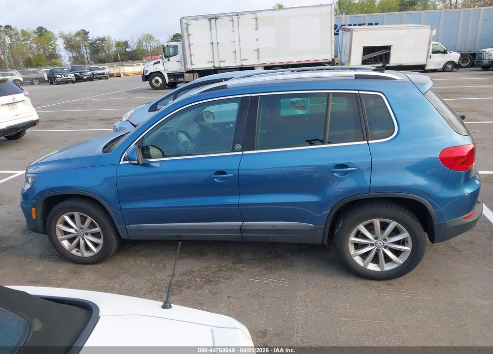 2017 VOLKSWAGEN TIGUAN 2.0T WOLFSBURG EDITION VIN: WVGRV7AX7HK003342