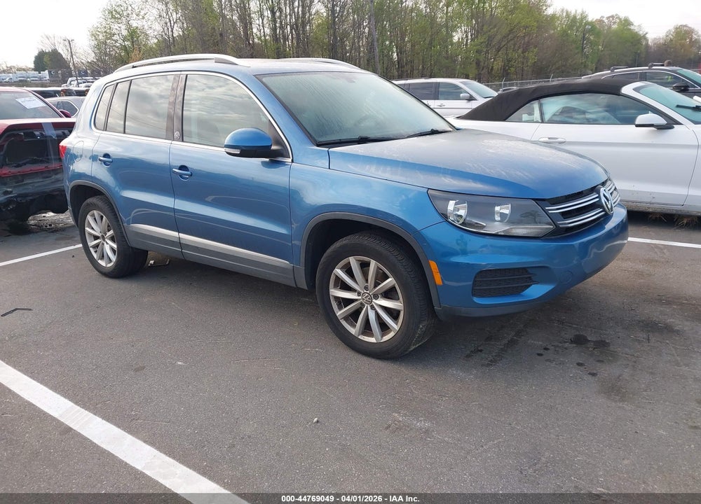 2017 VOLKSWAGEN TIGUAN 2.0T WOLFSBURG EDITION VIN: WVGRV7AX7HK003342