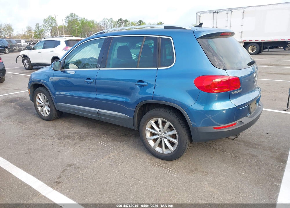 2017 VOLKSWAGEN TIGUAN 2.0T WOLFSBURG EDITION VIN: WVGRV7AX7HK003342