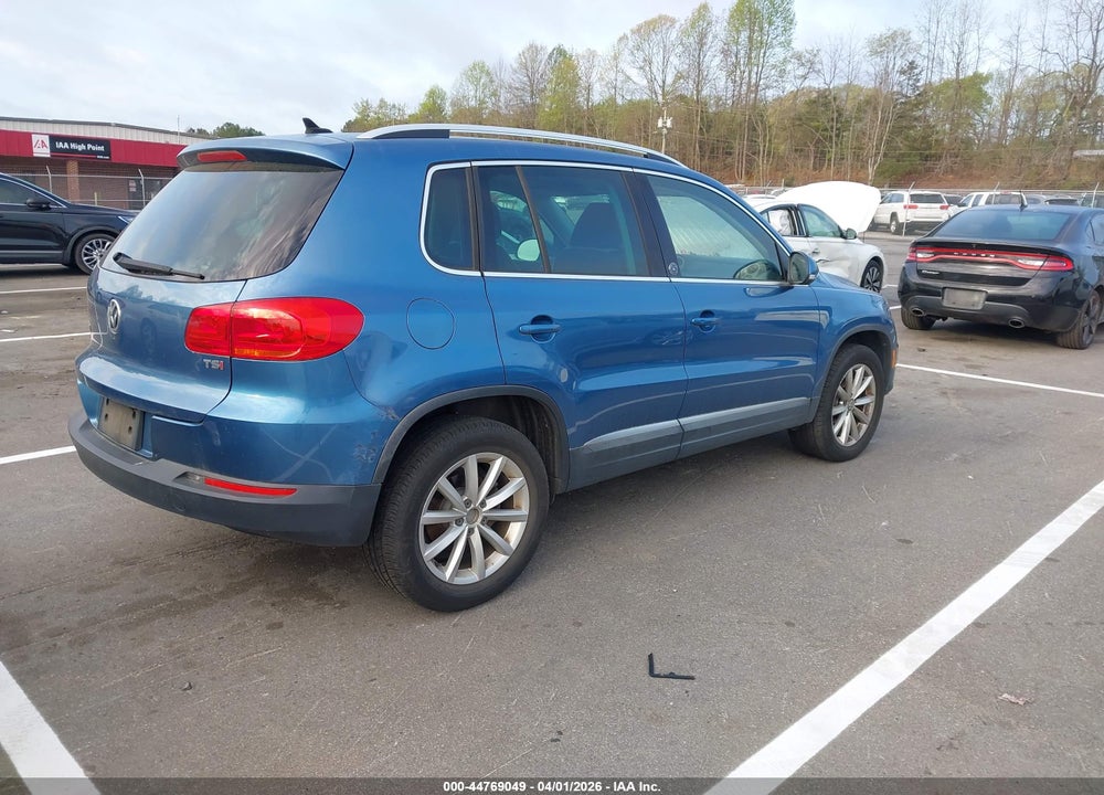 2017 VOLKSWAGEN TIGUAN 2.0T WOLFSBURG EDITION VIN: WVGRV7AX7HK003342