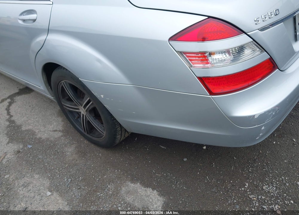 2009 MERCEDES-BENZ S 550 4MATIC VIN: WDDNG86X59A262937