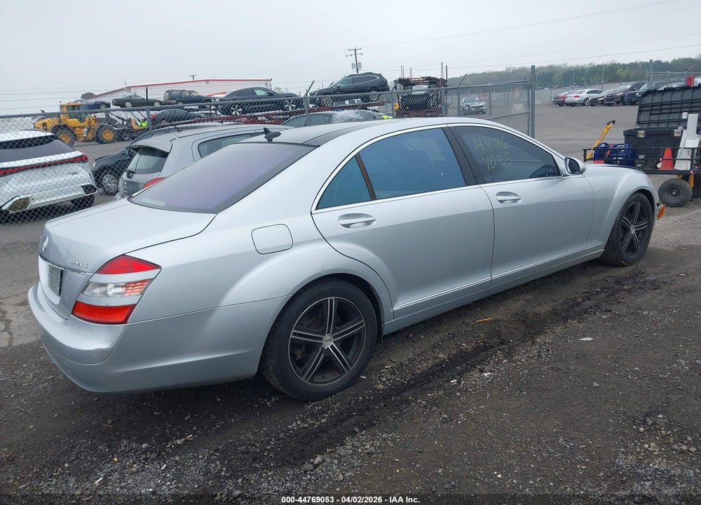 2009 MERCEDES-BENZ S 550 4MATIC VIN: WDDNG86X59A262937