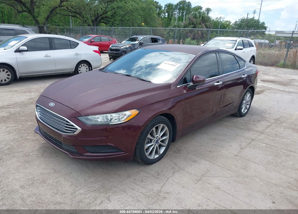 2017 FORD FUSION SE VIN: 3FA6P0HD8HR175529