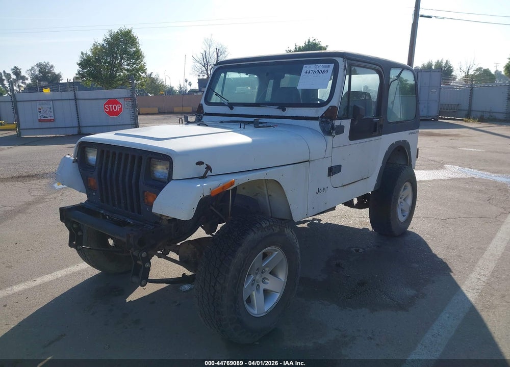 1992 JEEP WRANGLER / YJ S VIN: 2J4FY19P6NJ535834