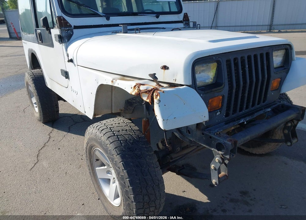 1992 JEEP WRANGLER / YJ S VIN: 2J4FY19P6NJ535834