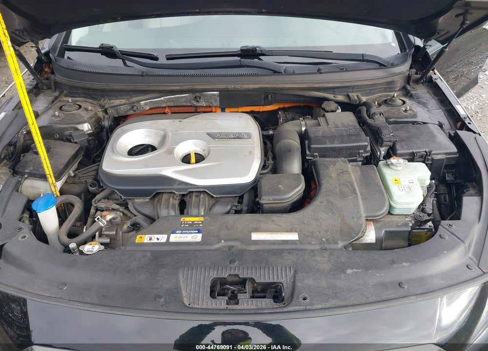 2017 HYUNDAI SONATA HYBRID SE VIN: KMHE24L13HA051635