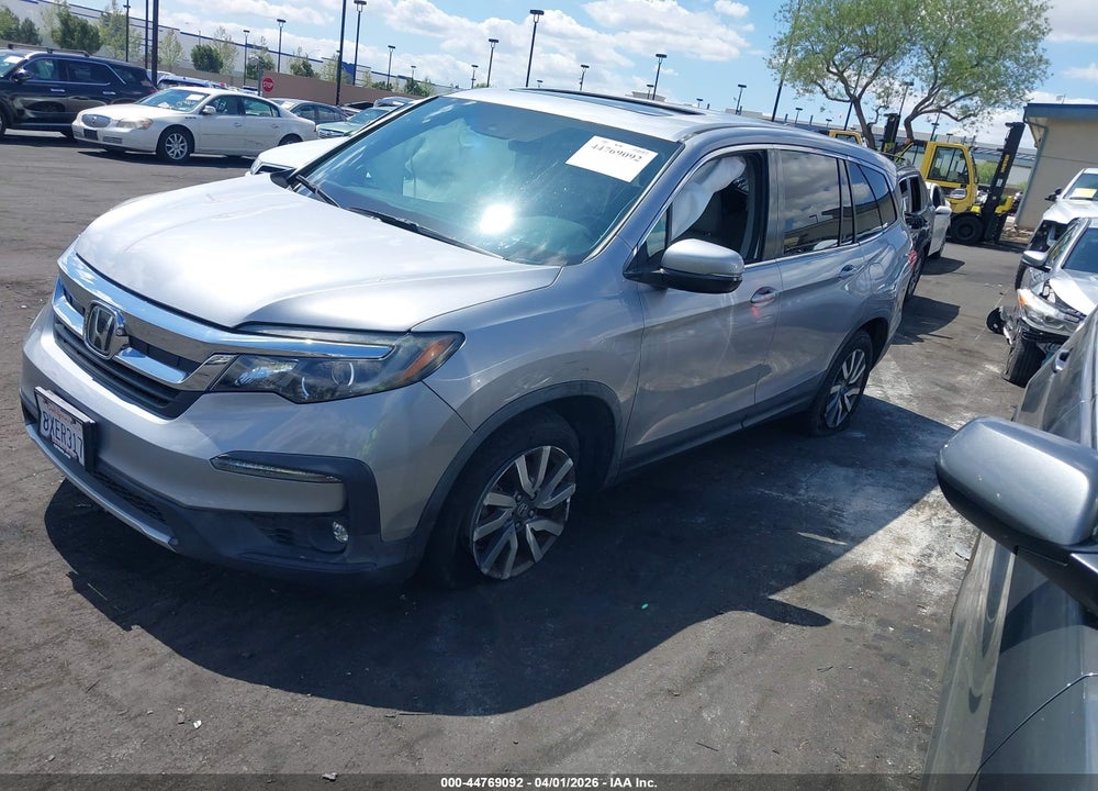 2019 HONDA PILOT EX-L VIN: 5FNYF5H59KB016409