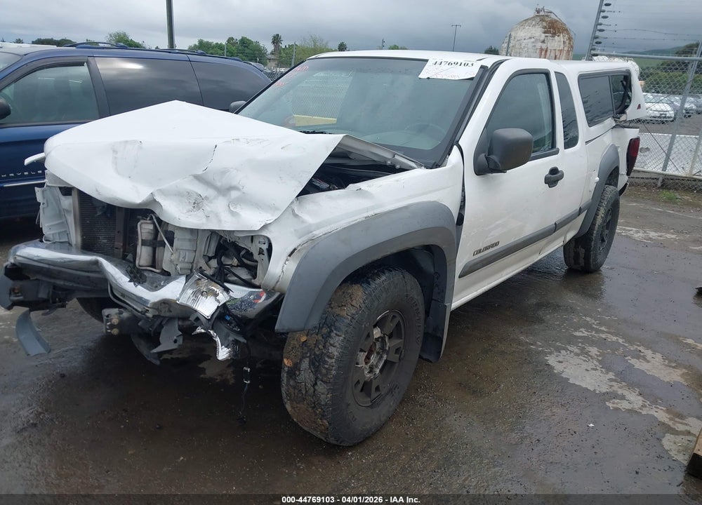 2004 CHEVROLET COLORADO LS VIN: 1GCDS196748168783