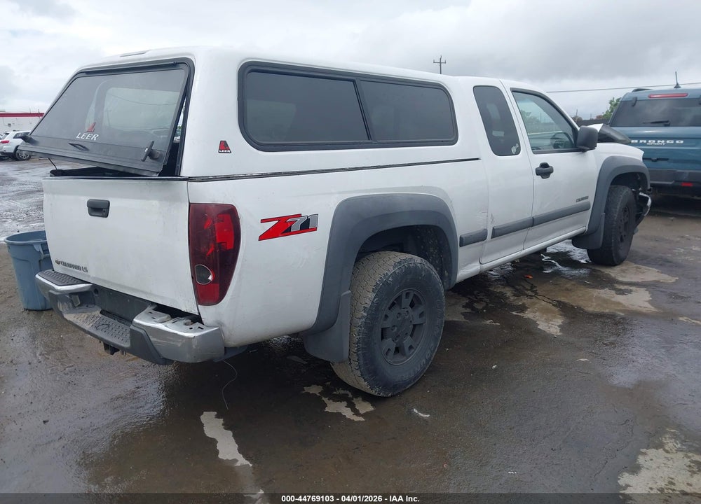 2004 CHEVROLET COLORADO LS VIN: 1GCDS196748168783