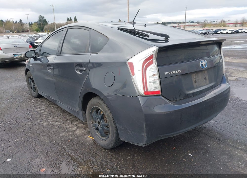 2015 TOYOTA PRIUS THREE VIN: JTDKN3DU0F0410556