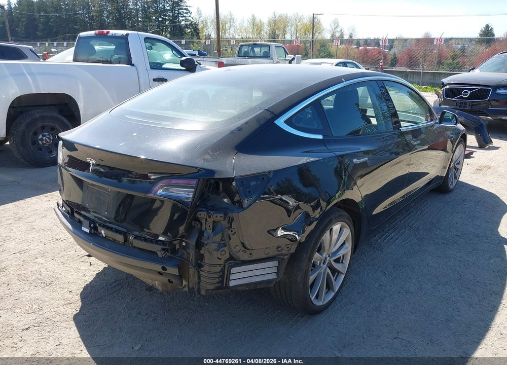 2018 TESLA MODEL 3 LONG RANGE/PERFORMANCE VIN: 5YJ3E1EB8JF071285