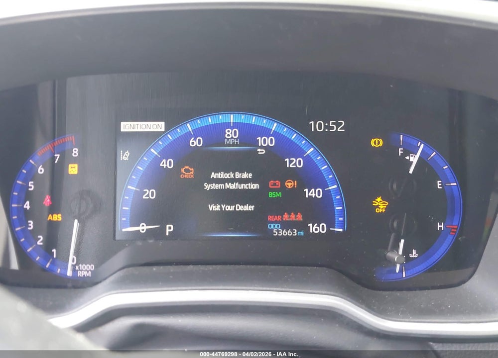 2020 TOYOTA COROLLA XLE VIN: 5YFFPRAE3LP053239