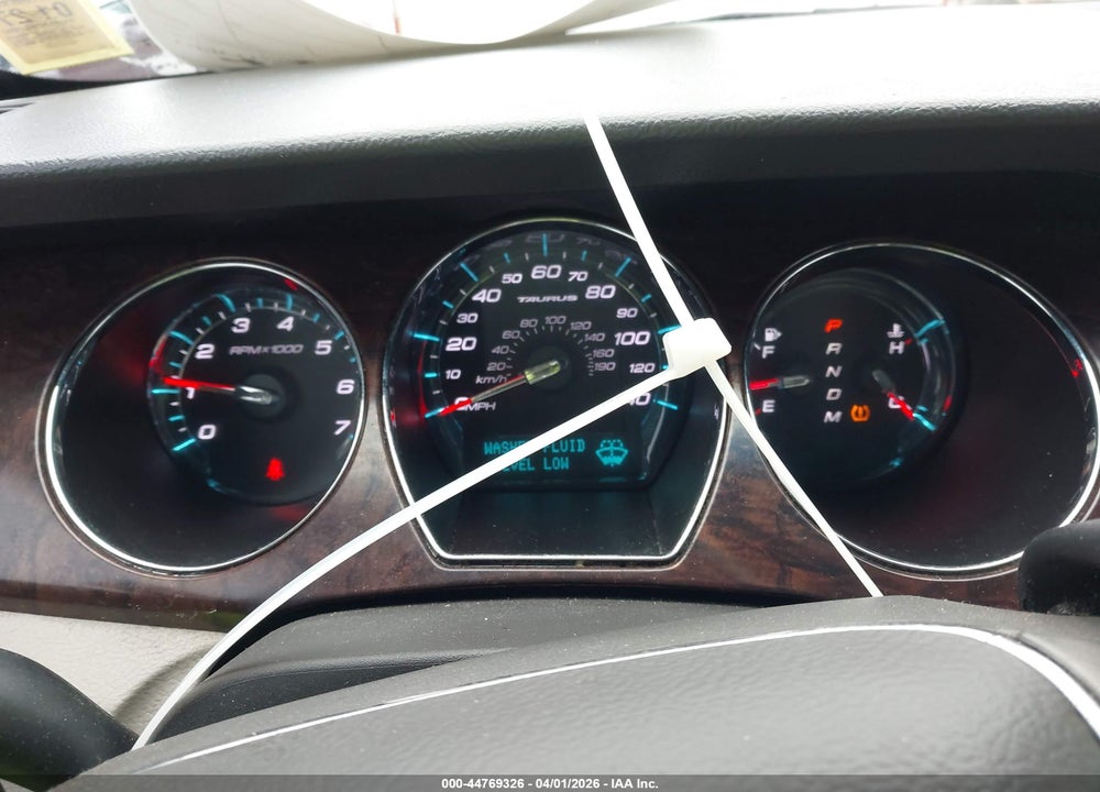 2011 FORD TAURUS LIMITED VIN: 1FAHP2JW3BG170852