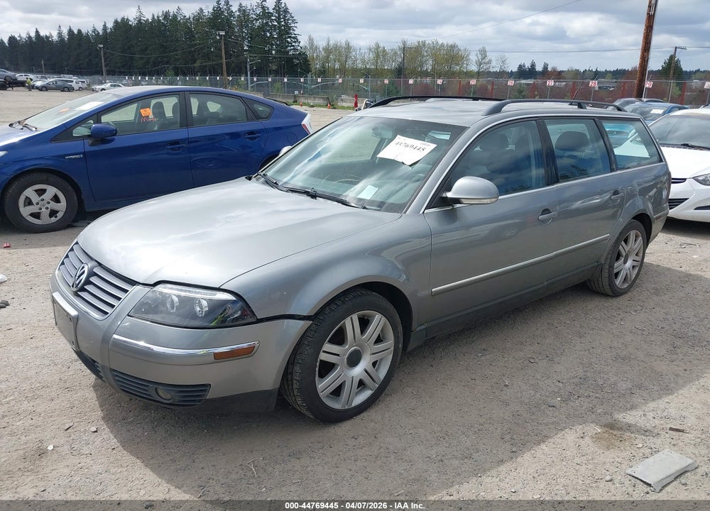 2005 VOLKSWAGEN PASSAT GLS VIN: WVWCD63B45E024684