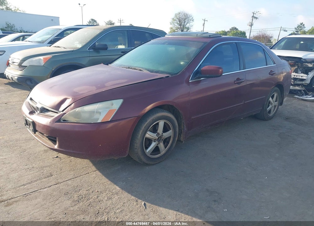 2004 HONDA ACCORD 2.4 EX VIN: 1HGCM55674A086033