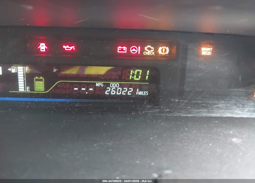 2012 TOYOTA PRIUS V THREE VIN: JTDZN3EU5C3125536