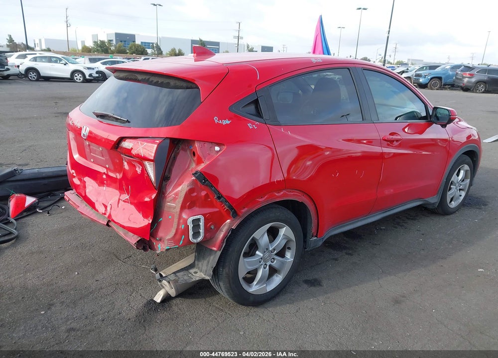 2016 HONDA HR-V EX VIN: 3CZRU5H50GM730050