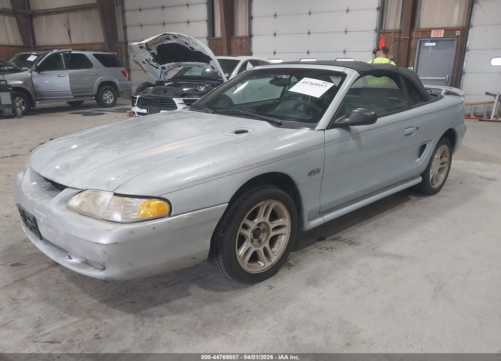 1996 FORD MUSTANG GT VIN: 1FALP45X3TF166753