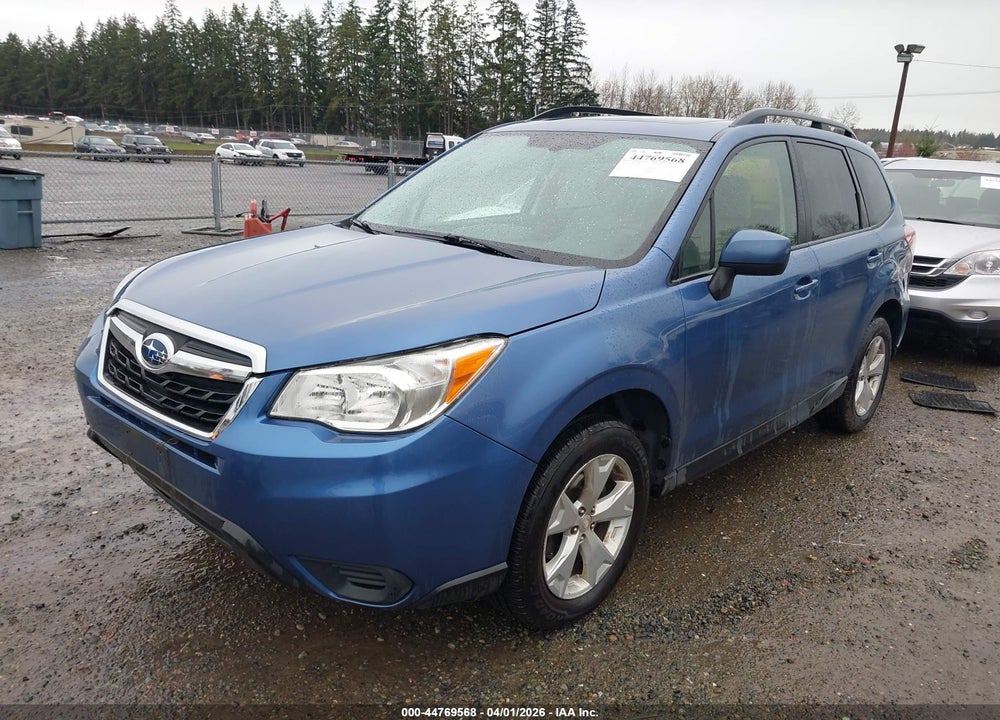 2016 SUBARU FORESTER 2.5I PREMIUM VIN: JF2SJADC4GH567759