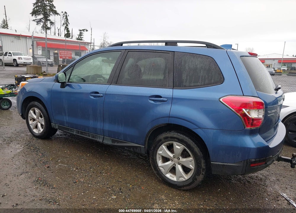 2016 SUBARU FORESTER 2.5I PREMIUM VIN: JF2SJADC4GH567759