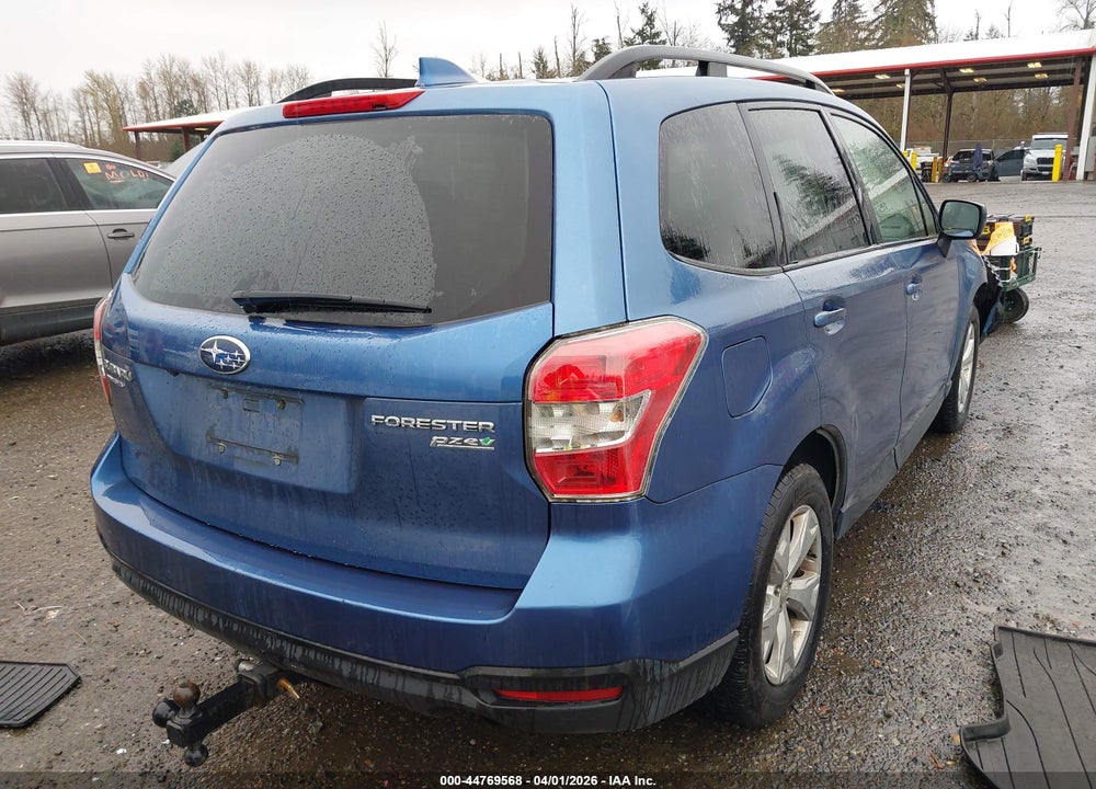 2016 SUBARU FORESTER 2.5I PREMIUM VIN: JF2SJADC4GH567759
