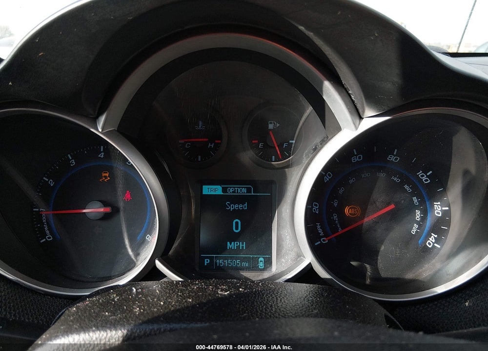 2014 CHEVROLET CRUZE 2LT AUTO VIN: 1G1PE5SB8E7119997