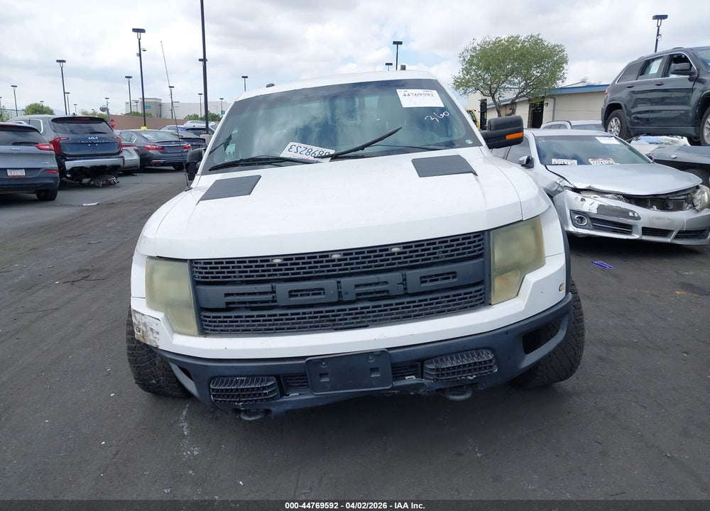 2011 FORD F-150 SVT RAPTOR VIN: 1FTFW1R60BFC35732