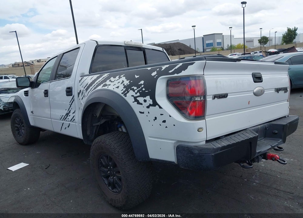 2011 FORD F-150 SVT RAPTOR VIN: 1FTFW1R60BFC35732