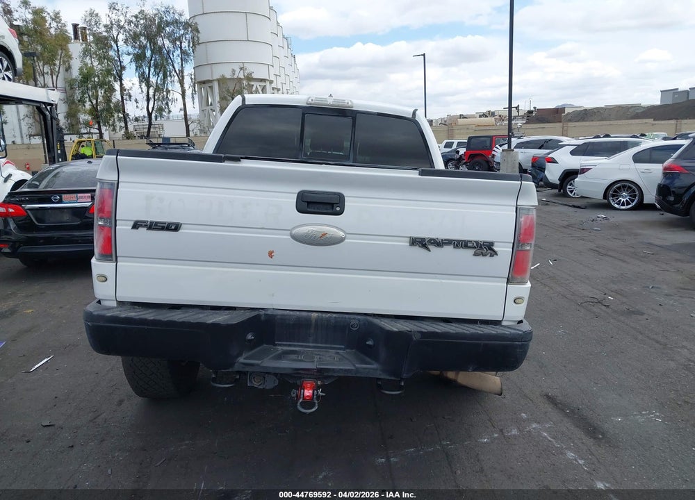 2011 FORD F-150 SVT RAPTOR VIN: 1FTFW1R60BFC35732