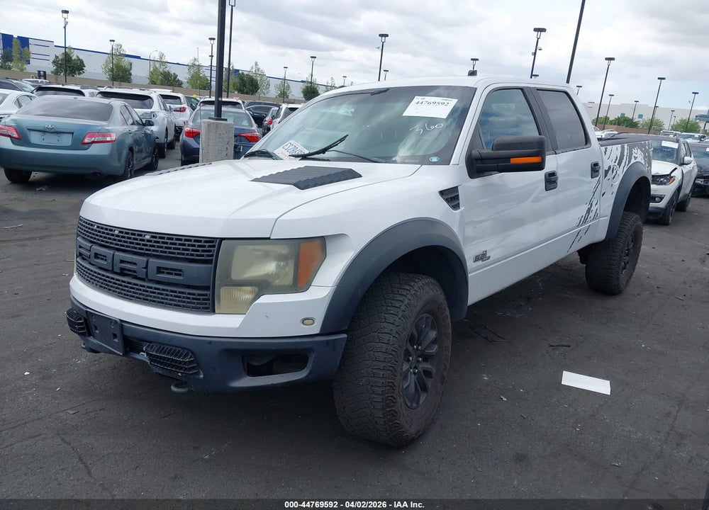 2011 FORD F-150 SVT RAPTOR VIN: 1FTFW1R60BFC35732
