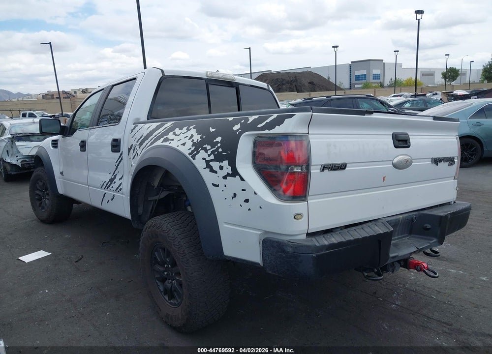2011 FORD F-150 SVT RAPTOR VIN: 1FTFW1R60BFC35732