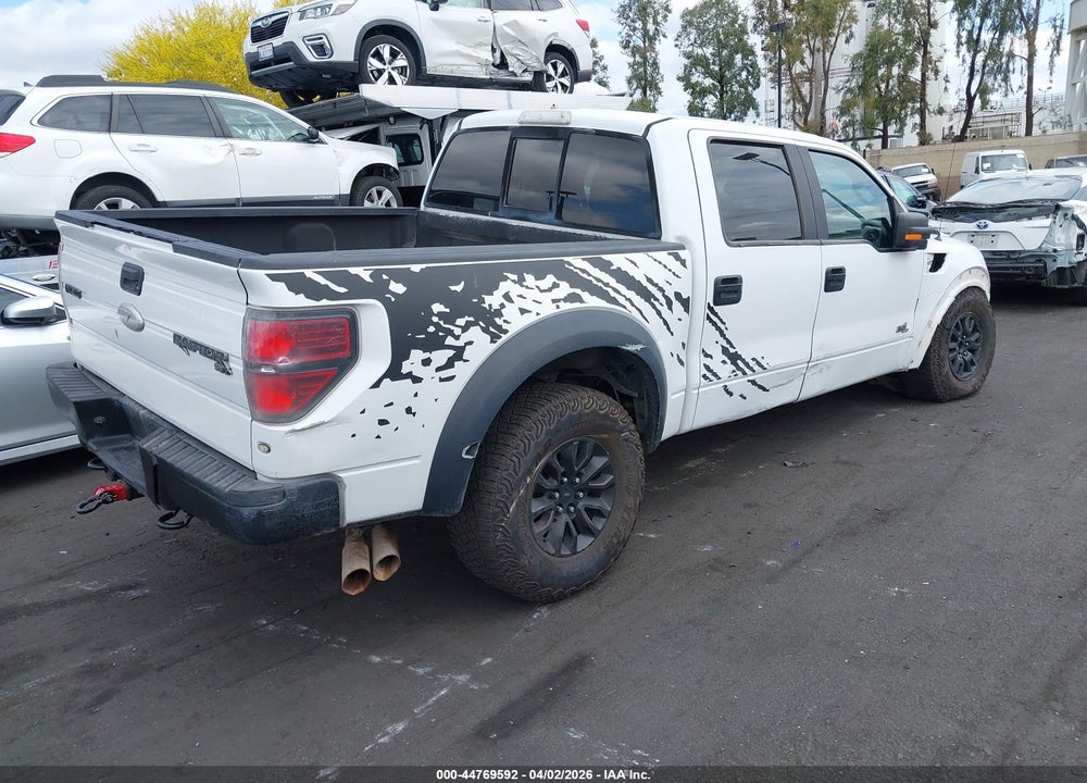 2011 FORD F-150 SVT RAPTOR VIN: 1FTFW1R60BFC35732