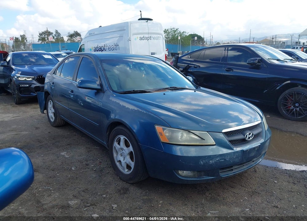2006 HYUNDAI SONATA GLS V6/LX V6 VIN: 5NPEU46F26H042677