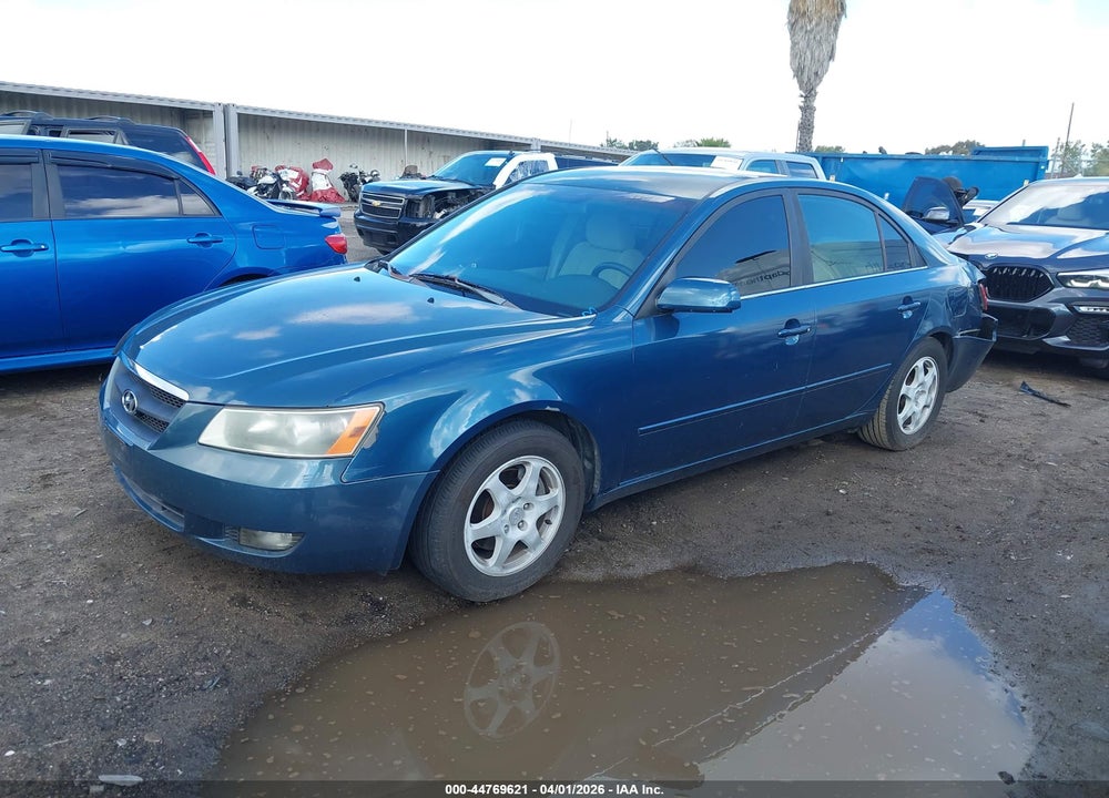 2006 HYUNDAI SONATA GLS V6/LX V6 VIN: 5NPEU46F26H042677