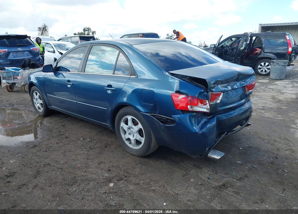 2006 HYUNDAI SONATA GLS V6/LX V6 VIN: 5NPEU46F26H042677