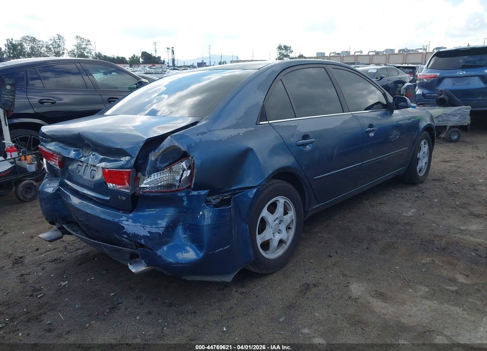 2006 HYUNDAI SONATA GLS V6/LX V6 VIN: 5NPEU46F26H042677