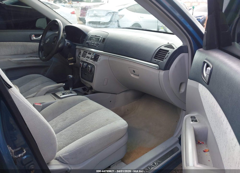 2006 HYUNDAI SONATA GLS V6/LX V6 VIN: 5NPEU46F26H042677