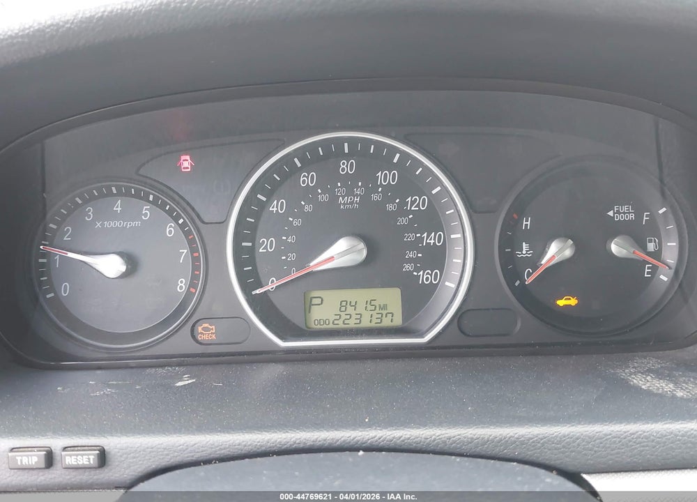 2006 HYUNDAI SONATA GLS V6/LX V6 VIN: 5NPEU46F26H042677