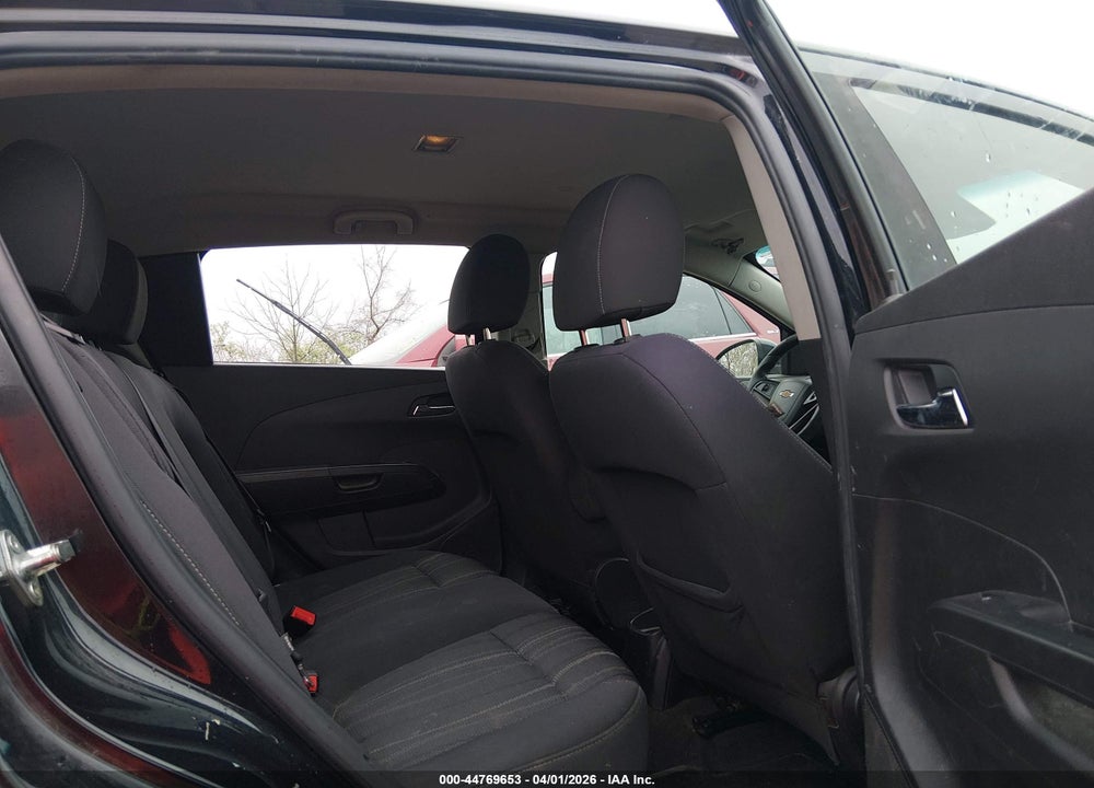 2015 CHEVROLET SONIC LT AUTO VIN: 1G1JC6SB5F4168062