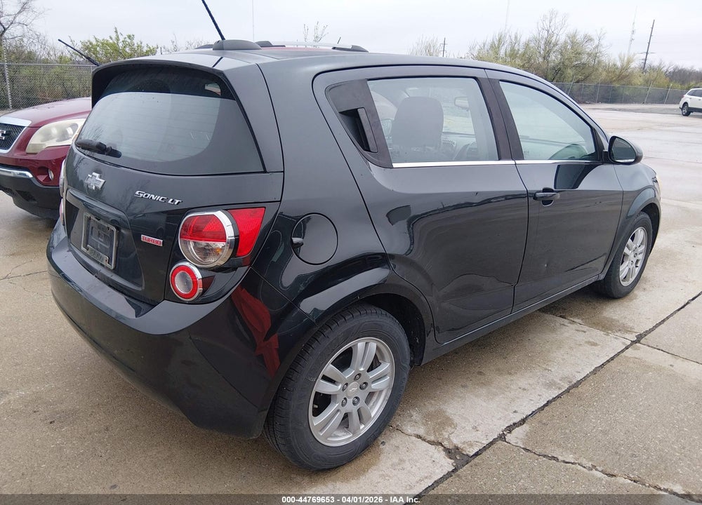 2015 CHEVROLET SONIC LT AUTO VIN: 1G1JC6SB5F4168062