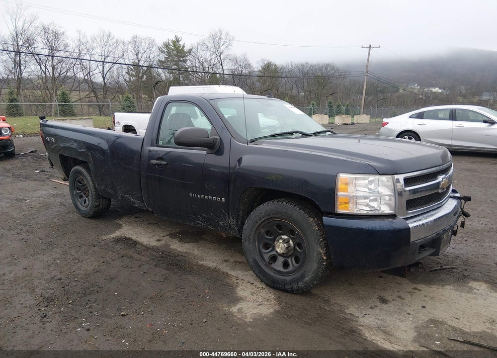 2008 CHEVROLET SILVERADO 1500 WORK TRUCK VIN: 1GCEK14038E149775