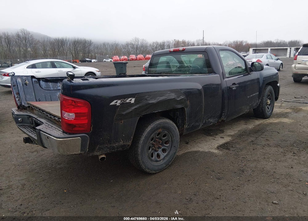 2008 CHEVROLET SILVERADO 1500 WORK TRUCK VIN: 1GCEK14038E149775